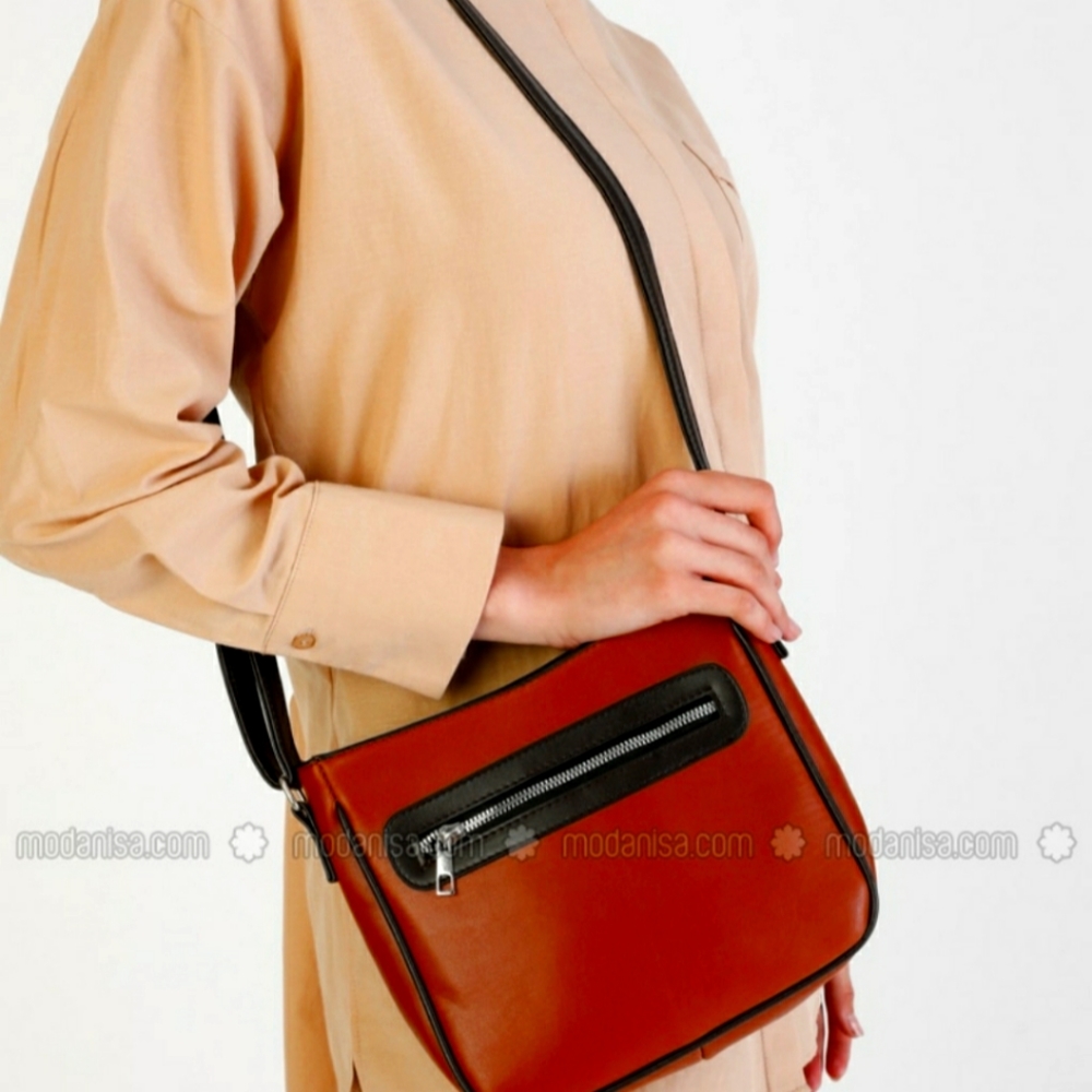 🌺Icone Turkey branded Tan crossbody bag